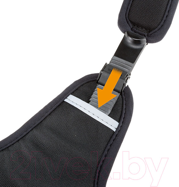 Изображение товара Шлея-жилетка для животных Ferplast Ergotrekking P (M, черный)