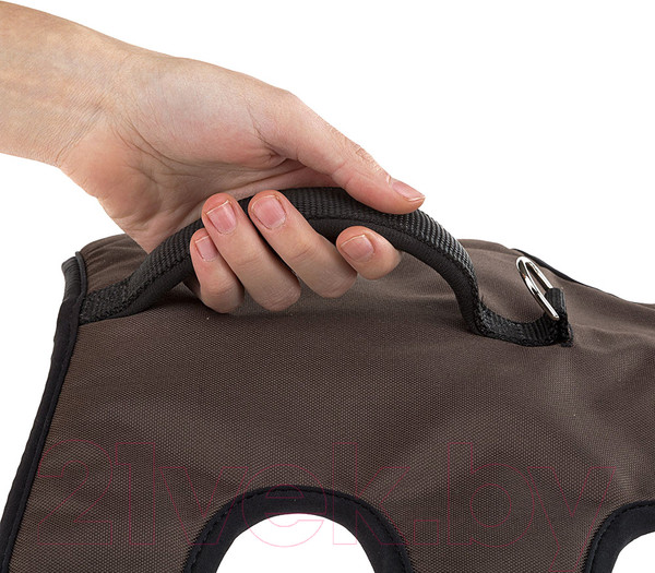 Изображение товара Шлея-жилетка для животных Ferplast Ergotrekking P (L, коричневый)