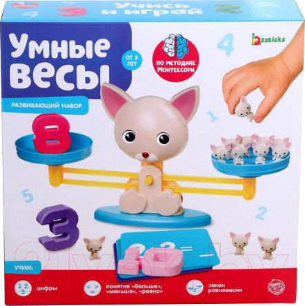 Изображение товара Развивающая игра Zabiaka Умные весы / 5104322