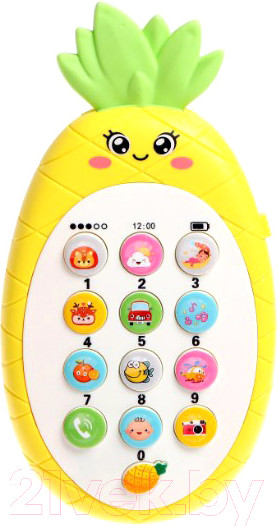 Изображение товара Развивающая игрушка Zabiaka Мой ананасик Музыкальный телефон / 5148884