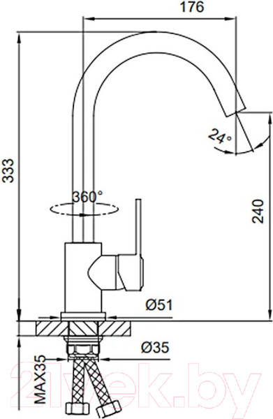 Изображение товара Смеситель Frud R42052-11