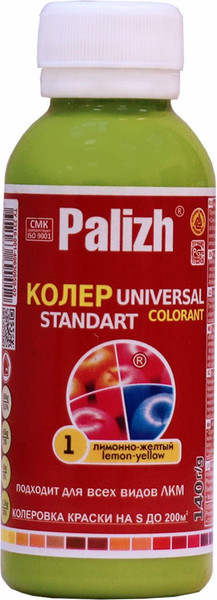 Изображение товара Колеровочная паста Palizh Standart №34 универсальная (140г, лаймовый)