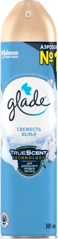 Изображение товара Освежитель воздуха Glade FOC Свежесть белья (300мл)