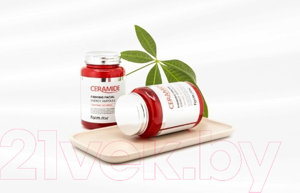 Изображение товара Сыворотка для лица FarmStay Многофункциональная ампульная с керамидам (250мл)