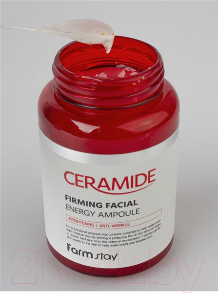 Изображение товара Сыворотка для лица FarmStay Многофункциональная ампульная с керамидам (250мл)