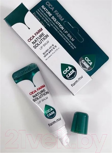 Изображение товара Бальзам для губ FarmStay Cica Farm Nature Solution Lip Balm (10мл)
