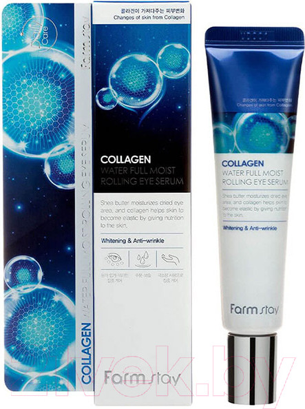 Изображение товара Сыворотка для век FarmStay Collagen Water Full Moist Rolling Eye Serum (25мл)