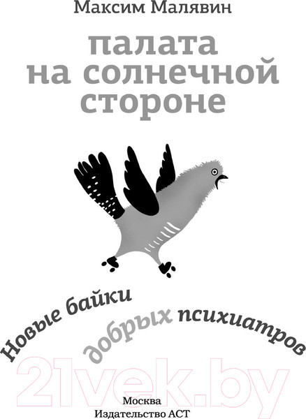Изображение товара Книга АСТ Палата на солнечной стороне. Новые байки добрых психиатров (Малявин М. И.)