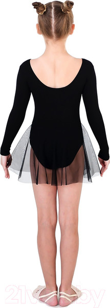 Изображение товара Купальник для художественной гимнастики Indigo Sport SM-222 (р. 28, черный)