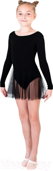 Изображение товара Купальник для художественной гимнастики Indigo Sport SM-222 (р. 38, черный)