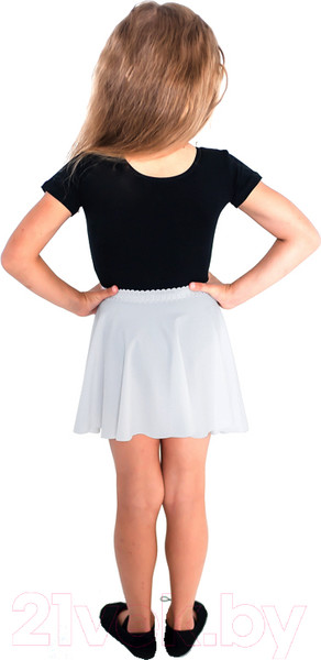 Изображение товара Юбка для художественной гимнастики Indigo Sport SM-078 (р. 40-42, белый)