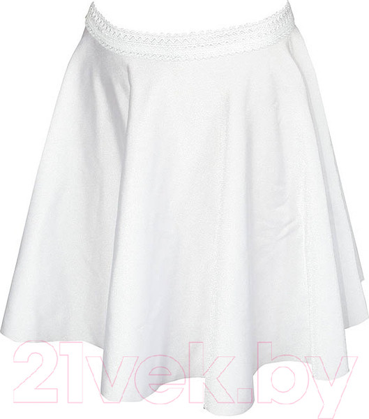 Изображение товара Юбка для художественной гимнастики Indigo Sport SM-078 (р. 28-30, белый)