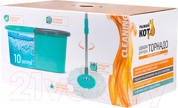 Изображение товара Набор для уборки Рыжий кот Торнадо MopM-18 / 310449