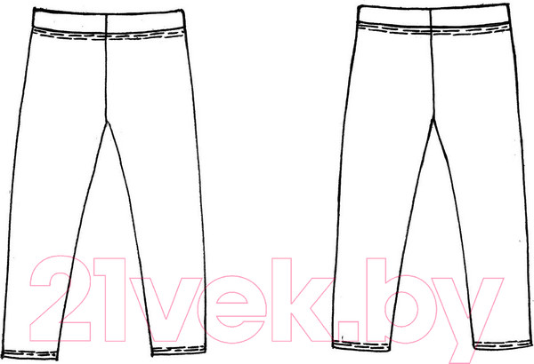 Изображение товара Бриджи гимнастические Indigo Sport SM-002 (р. 58, черный)