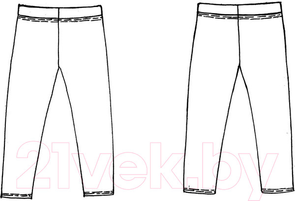 Изображение товара Бриджи гимнастические Indigo Sport SM-002 (р.56, черный)