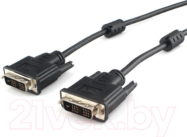 Изображение товара Кабель Cablexpert CC-DVIL-BK-6 (1.8м, черный)