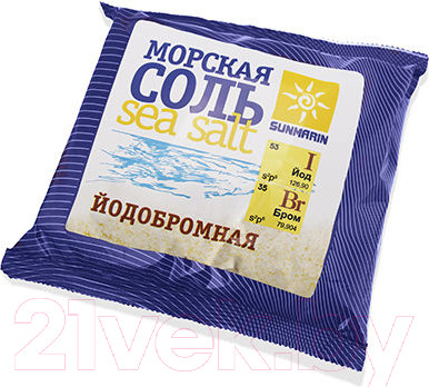 Изображение товара Соль для ванны Medicalfort Морская природная йодобромная (1кг)