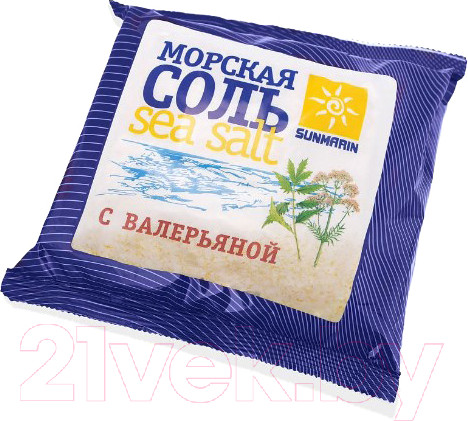 Изображение товара Соль для ванны Medicalfort Морская природная с валерьяной (1кг)