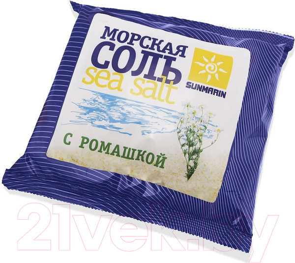 Изображение товара Соль для ванны Medicalfort Морская природная с ромашкой (1кг)