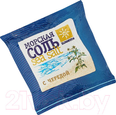 Изображение товара Соль для ванны Medicalfort Морская природная с чередой (1кг)