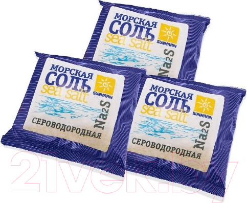 Изображение товара Соль для ванны Medicalfort Морская природная сероводородная (1кг)