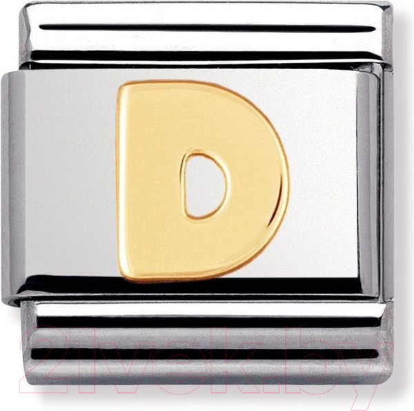 Изображение товара Звено для браслета NominatioN Буква D 030101/04