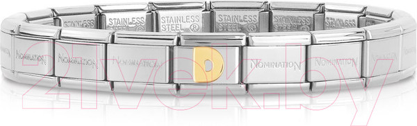 Изображение товара Звено для браслета NominatioN Буква D 030101/04