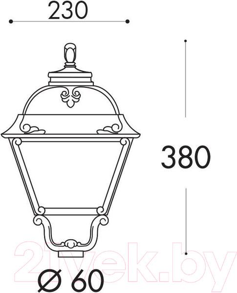 Изображение товара Плафон Fumagalli Cefa U23.000.000.AXF1R