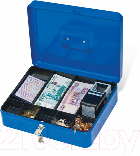Изображение товара Кэшбокс Brauberg 290336 (синий)