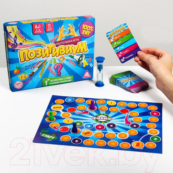 Изображение товара Настольная игра Лас Играс Позитивиум / 110361