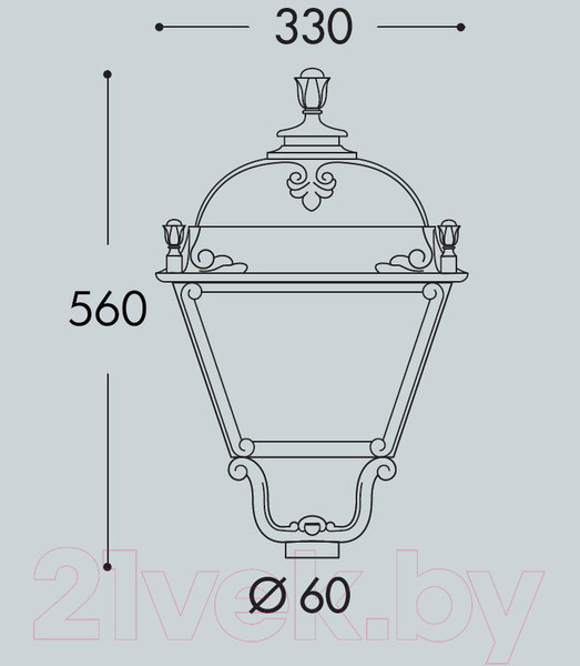 Изображение товара Плафон Fumagalli Simon U33.000.000.AXH27
