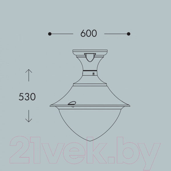 Изображение товара Светильник уличный Fumagalli Vivi V50.115.000.AXH27