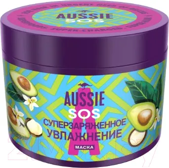 Маска для волос Aussie SOS Суперзаряженное восстановление (450мл)