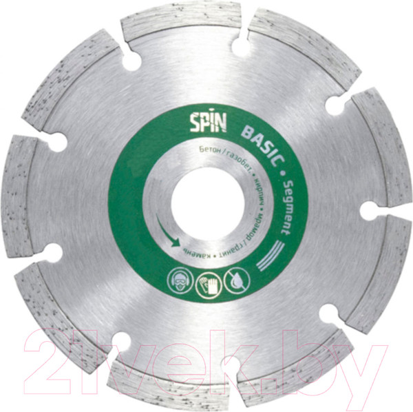 Изображение товара Отрезной диск алмазный Spin 651522