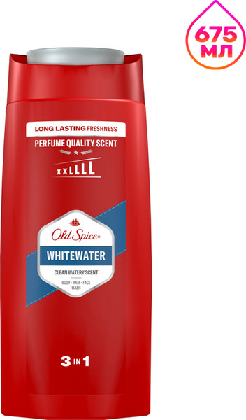 Изображение товара Шампунь-гель для душа Old Spice Whitewater (675мл)