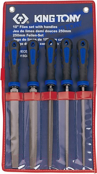 Изображение товара Набор напильников King TONY 1015GQ