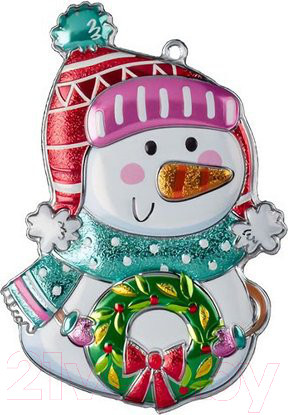 Изображение товара Набор новогодних подвесок Erich Krause Decor Снеговик / 49593