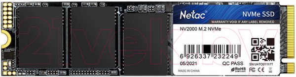 Изображение товара SSD диск Netac NV2000 512GB (NT01NV2000-512-E4X)