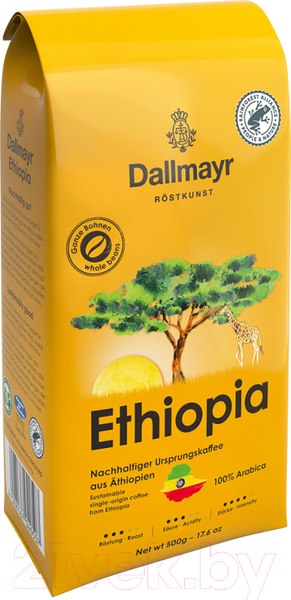 Изображение товара Кофе в зернах Dallmayr Ethiopia / 10641 (500г)