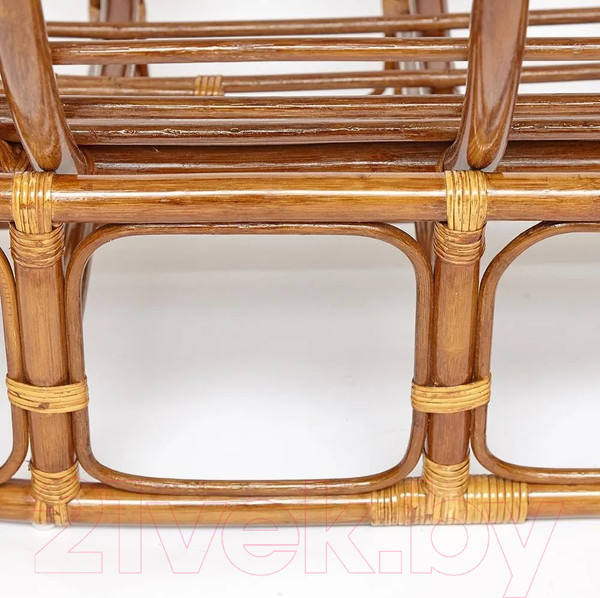 Изображение товара Диван садовый Tetchair Mamasan 23/02 W с подушкой (орех)