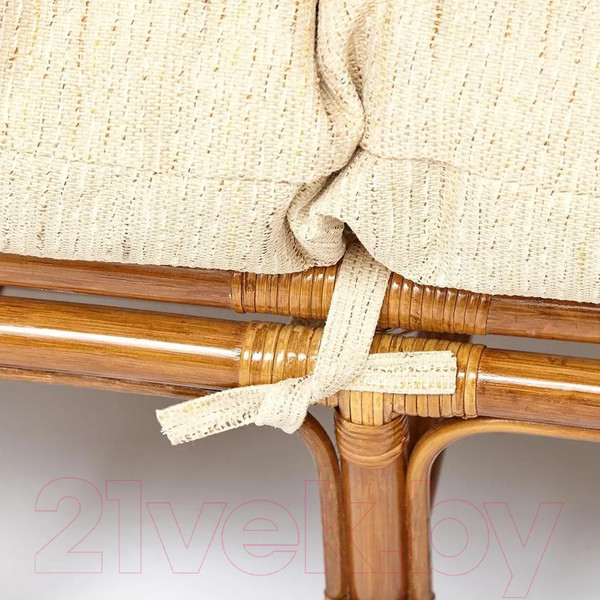 Изображение товара Диван садовый Tetchair Mamasan 23/02 W с подушкой (орех)