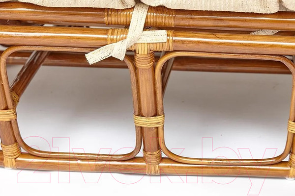 Изображение товара Диван садовый Tetchair Mamasan 23/02 W с подушкой (орех)