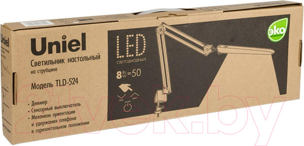 Изображение товара Настольная лампа Uniel TLD-524 White/8W/10610 (белый)