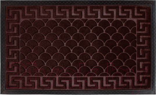 Изображение товара Коврик грязезащитный ComeForte Уют Классик 45x75 (коричневый)