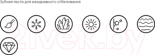 Изображение товара Зубная паста PresiDent White / 34295  (50мл)