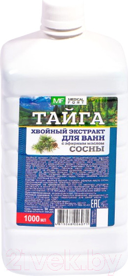Изображение товара Эмульсия для ванны Medicalfort Экстракт Хвойный Тайга (1л)