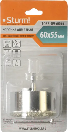Изображение товара Коронка Sturm! 1055-09-6055