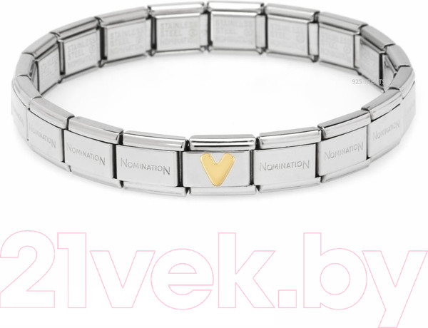 Изображение товара Звено для браслета NominatioN Буква V 030101/22