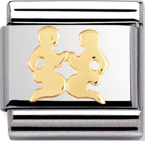 Изображение товара Звено для браслета NominatioN Знак зодиака Близнецы 030104/03