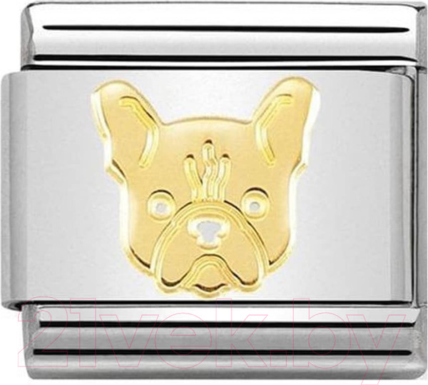 Изображение товара Звено для браслета NominatioN Французский бульдог 030162/54